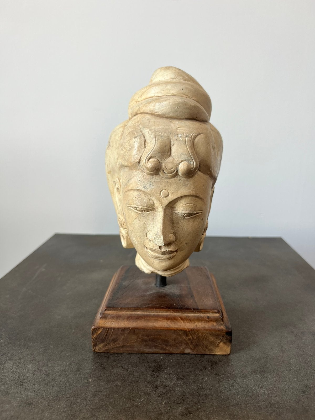 Indiaas stenen hoofd, India, Ophalen of Verzenden