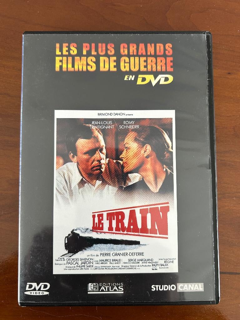 DVD Le train - J-L. Trintignant, Romy Schneider, Enlèvement, Comme neuf