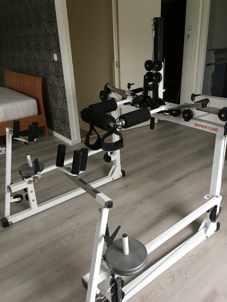 uppertone fitness apparaat voor mensen met dwarslaesie, Sport en Fitness, Ophalen, Gebruikt, Krachtstation, Metaal