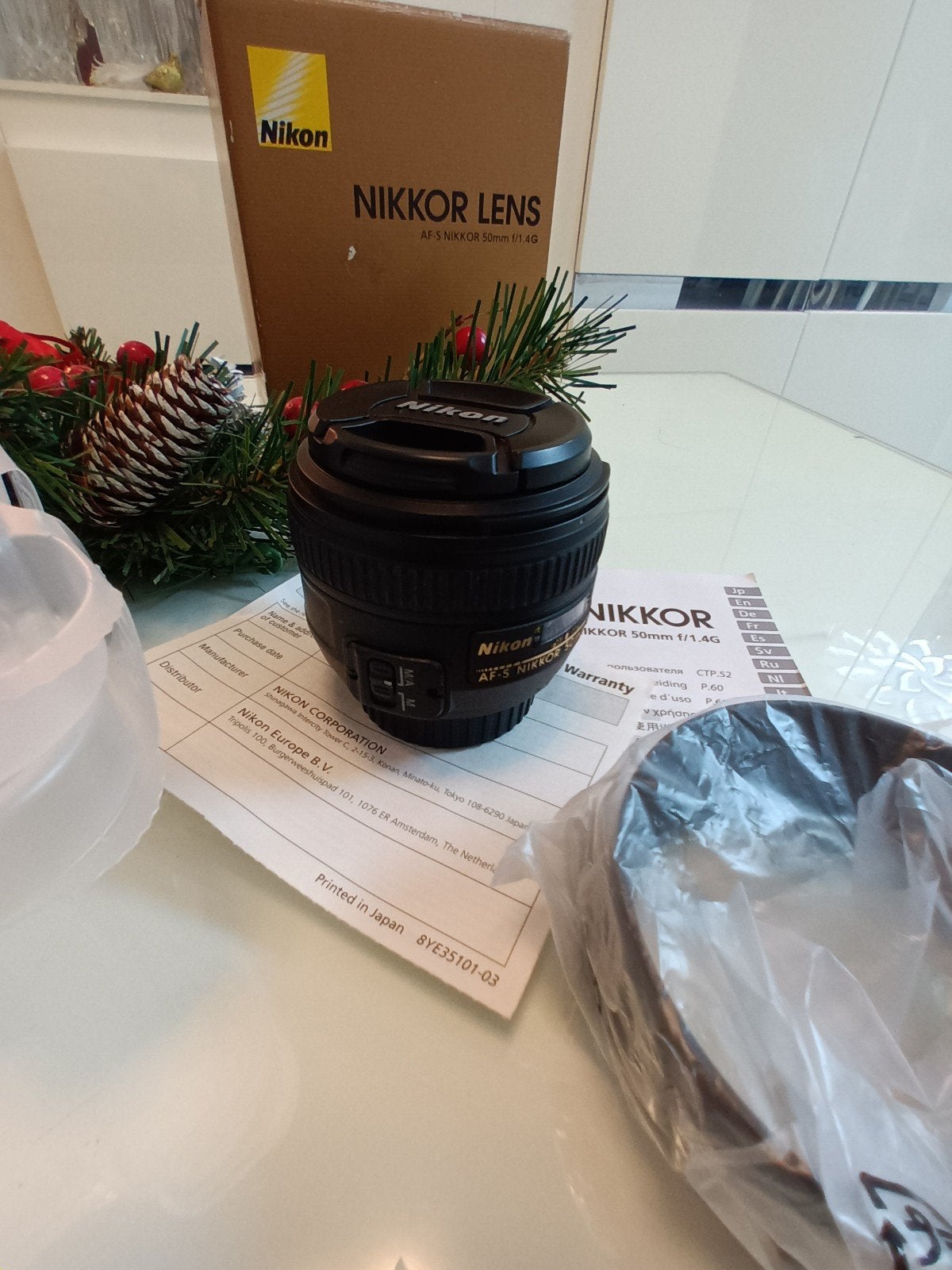 Nikon AF-S NIKKOR 50mm f/1.4G, Enlèvement, Comme neuf, Nikon, Réglable