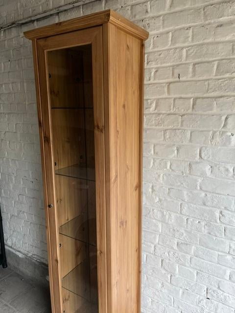 Vitrine, Maison & Meubles, Armoires | Vitrines, 25 à 50 cm, Utilisé, Moins de 50 cm, Avec tablette(s)