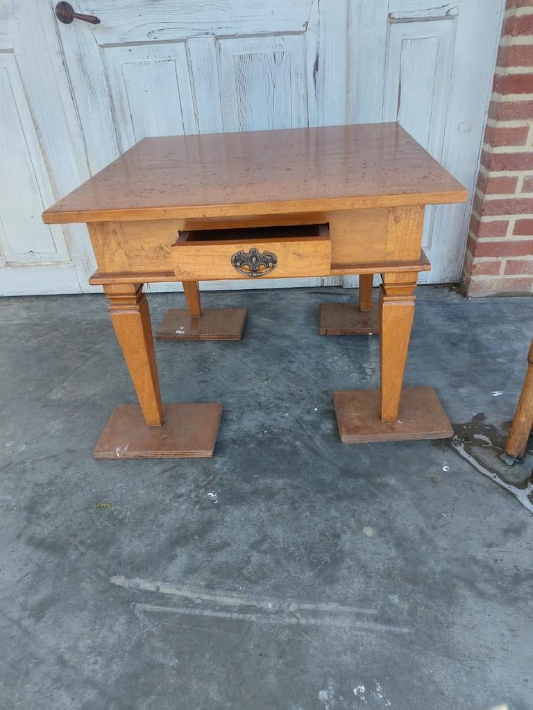 Salontafel in hardhout, Antiek en Kunst, Ophalen