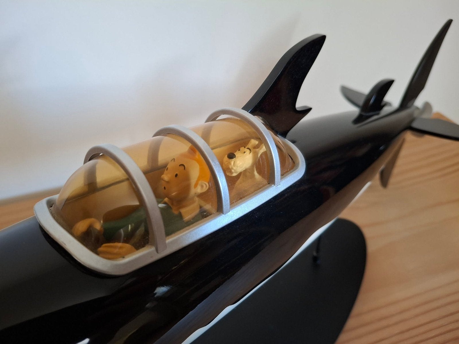 Sous-Marin Requin Tintin et Milou, Collections, Enlèvement, Tintin, Comme neuf, Statue ou Figurine