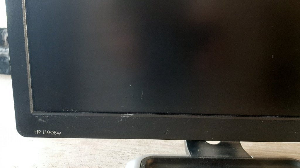 Hp monitor scherm, Computers en Software, Ophalen, Gebruikt