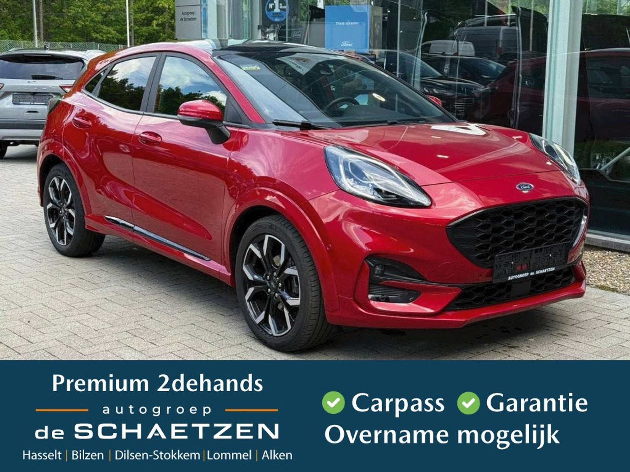Ford Puma St-Line X - Pano - B&O - TREKHAAK - 155pk Automaat, Rouge, 118 g/km, Puma, Euro 6