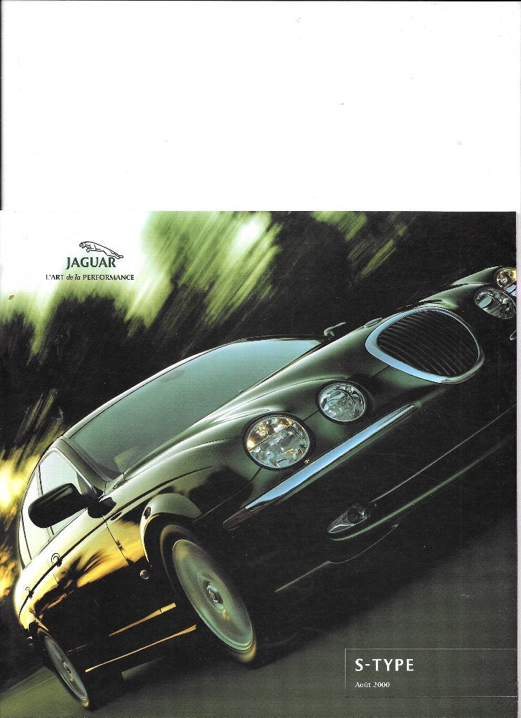 JAGUAR TYPE S, 2000, Envoi, Comme neuf, Autres marques