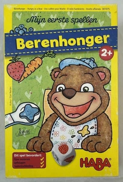 HABA 301075 Berenhonger Mijn eerste spellen Kinderspel, Een of twee spelers, Verzenden, Zo goed als nieuw, Haba