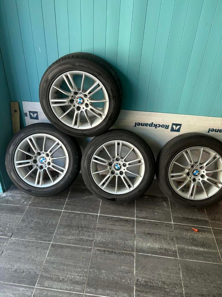Complete BMW set velgen met zomerbanden, Pneus et Jantes, 16 pouces, Véhicule de tourisme, Pneus été
