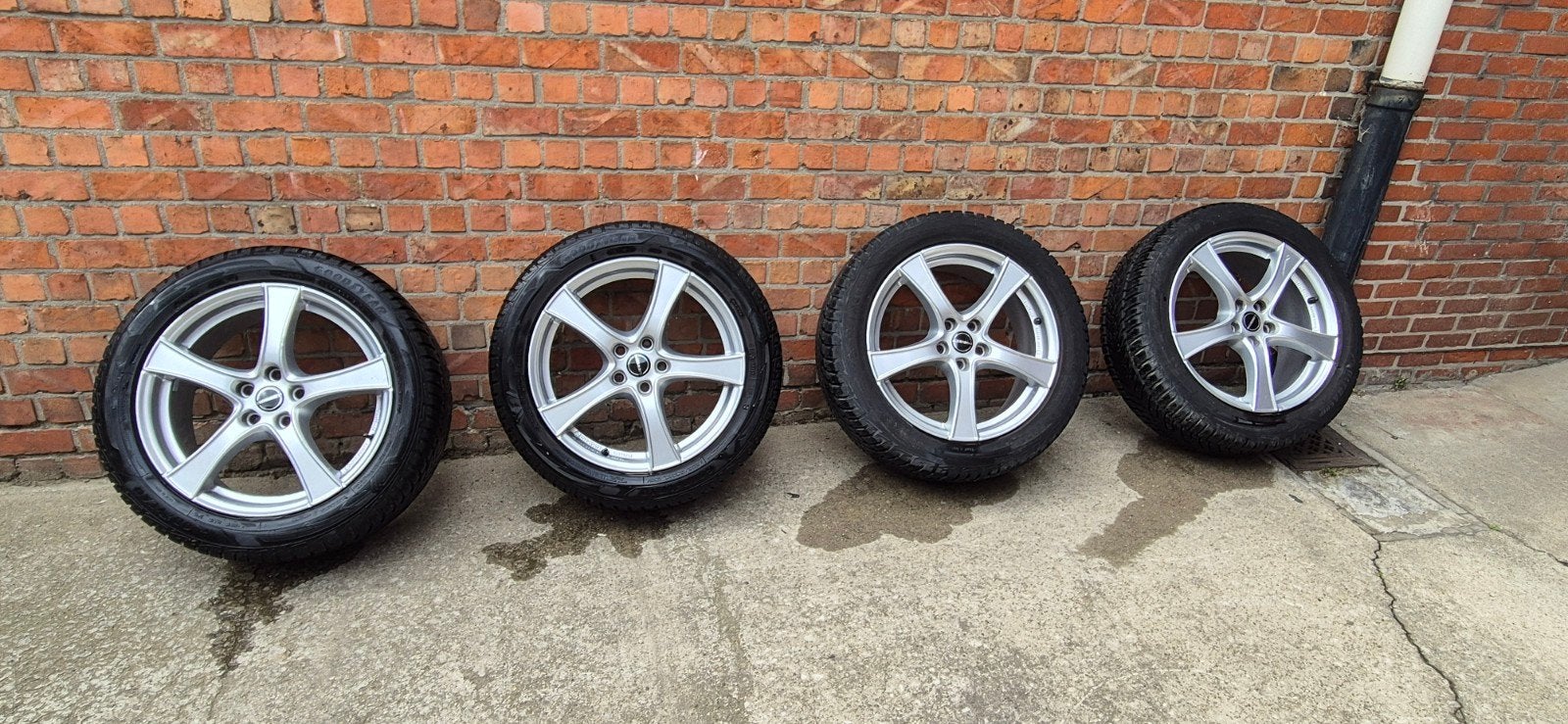 Volvo xc70 velgen met banden, Ophalen, 18 inch, Gebruikt, Banden en Velgen