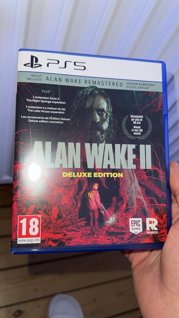 Alan Wake 2 Deluxe edition, Games en Spelcomputers, Ophalen, Zo goed als nieuw