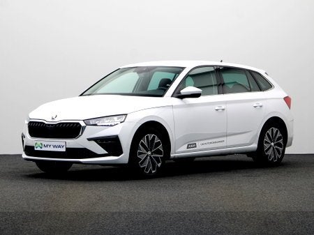 Skoda Scala Selection 1.0 TSI 115 PK DSG AUTOMAAT, Anti démarrage, Berline, Blanc, Essence
