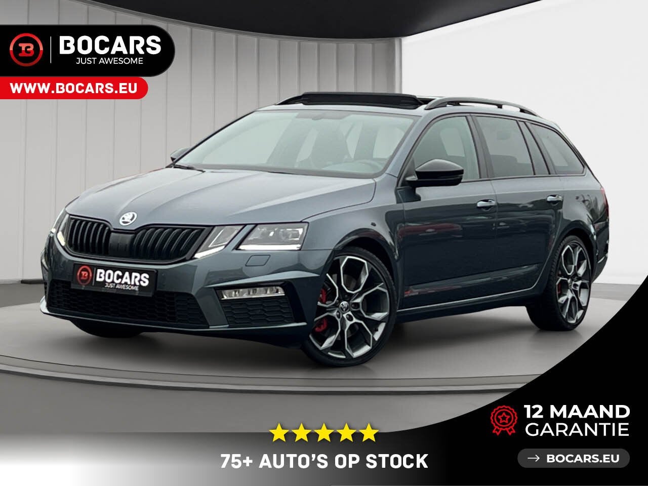Skoda Octavia Combi RS, Autos, Skoda, 0 kg, Argent ou Gris, Achat, Euro 6