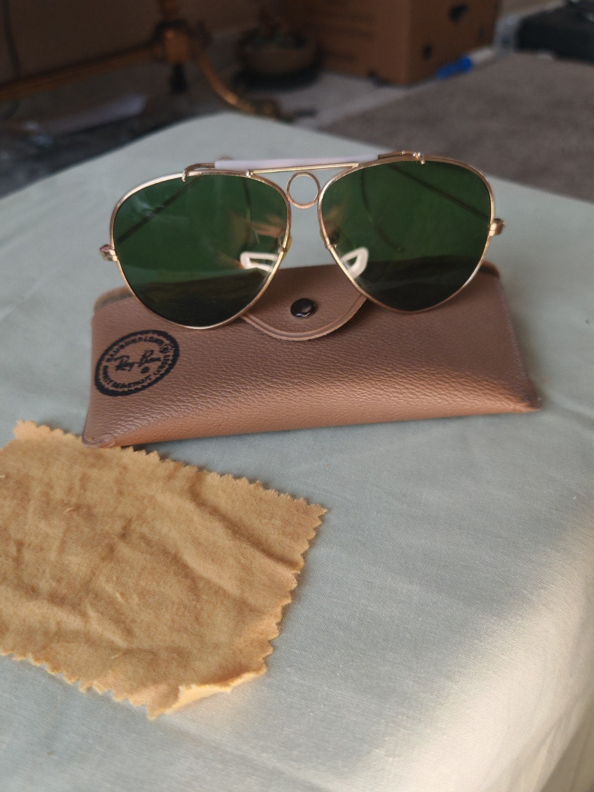 Lunettes de soleil vintage B&L Ray-Ban Shooter / Outdoorsman, Enlèvement, Lunettes, Ray-Ban