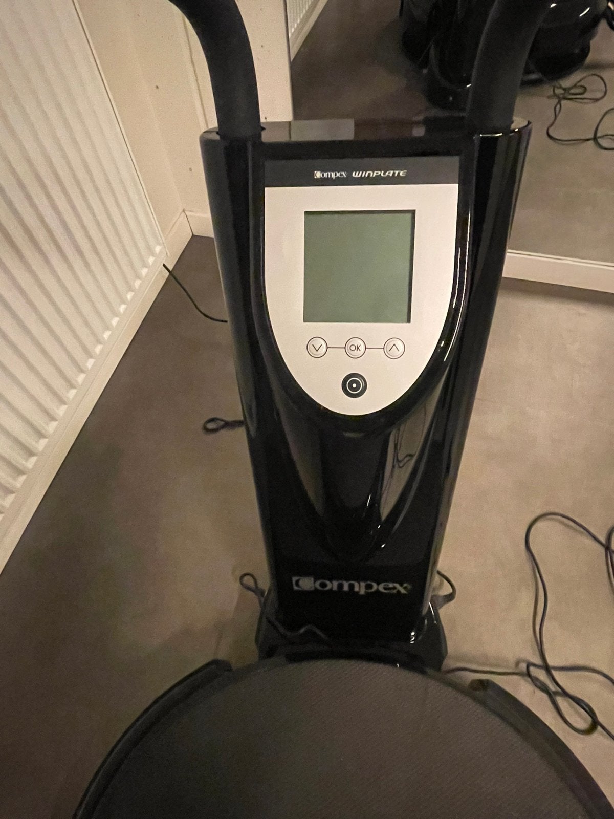 Compex trilplaat, Ophalen, Gebruikt, Trilplaat, Benen