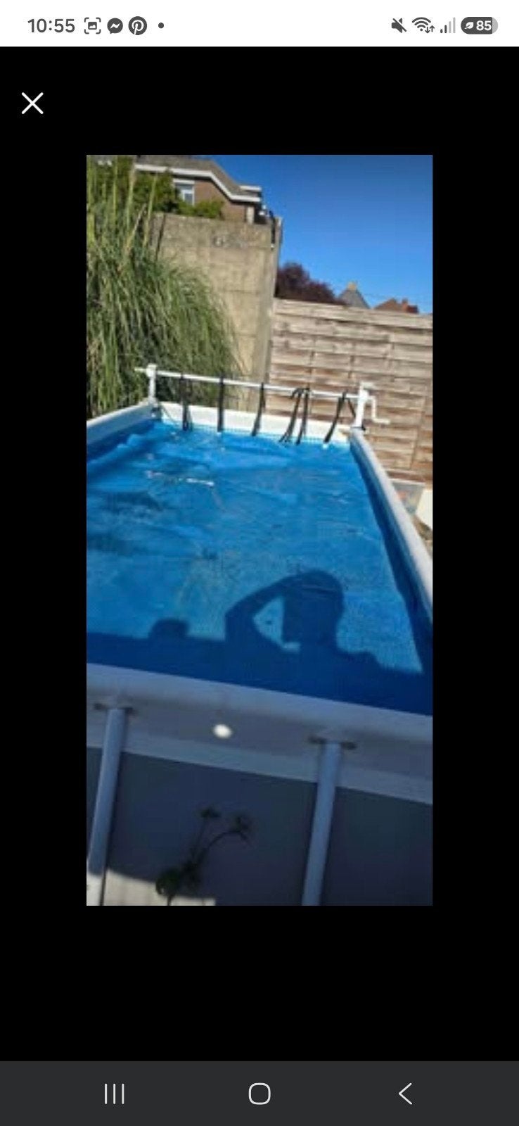 Piscine intex 42 (hauteur 1m).