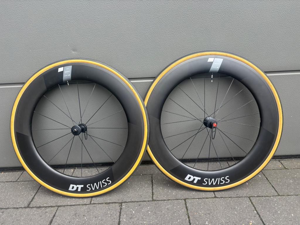 DT Swiss ARC 1400 Carbon wielset velgrem nieuwstaat, Fietsen en Brommers, Fietsonderdelen, Ophalen, Zo goed als nieuw, Carbon
