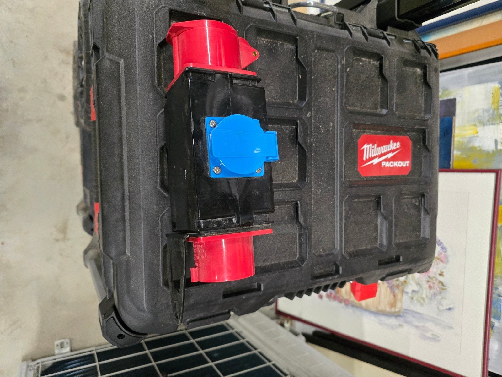 aftaking voor kabel 380v 16 amp, Ophalen