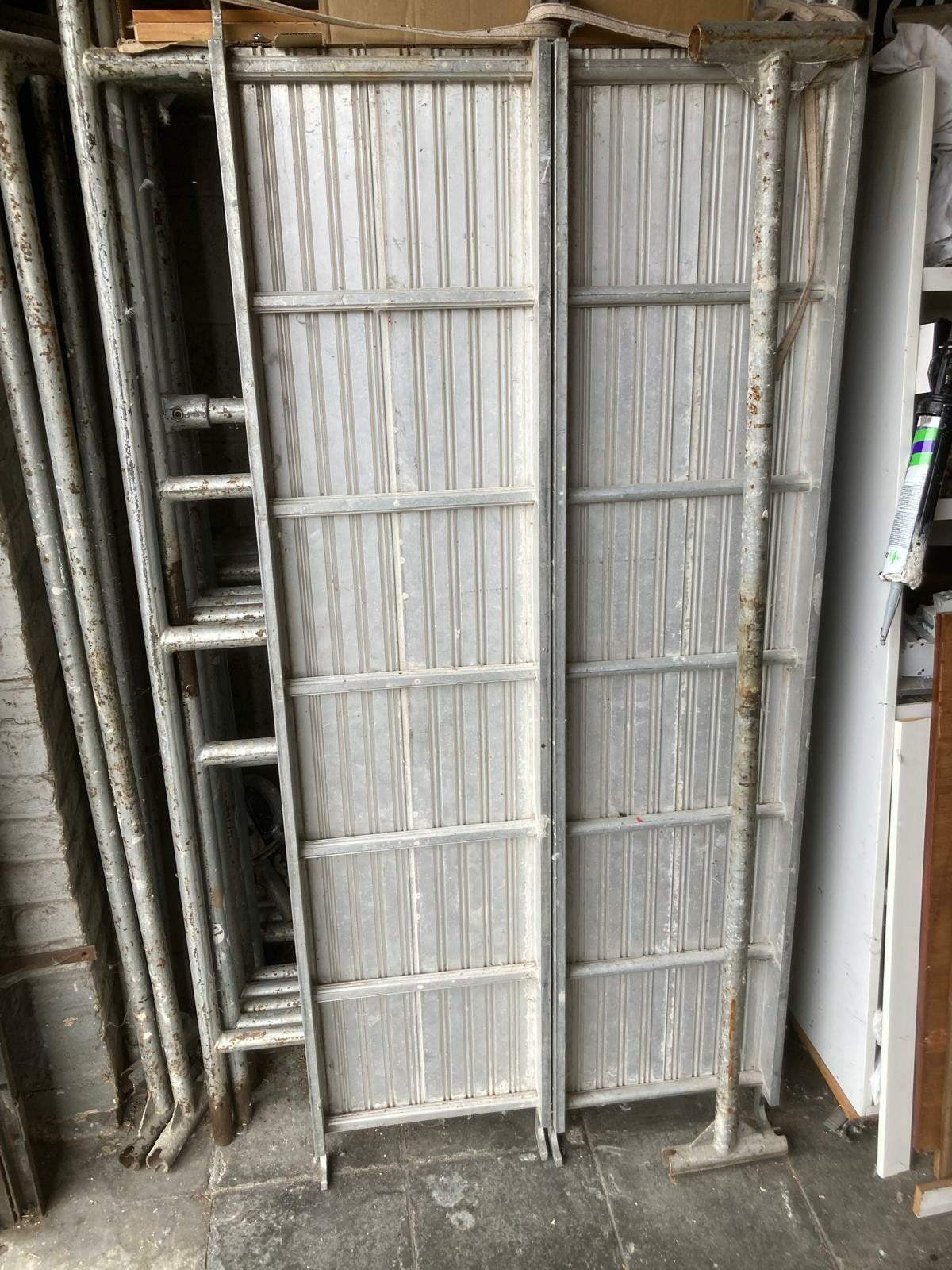 Rolstelling / gevelstelling 16meter, Doe-het-zelf en Bouw, Ophalen, Gebruikt