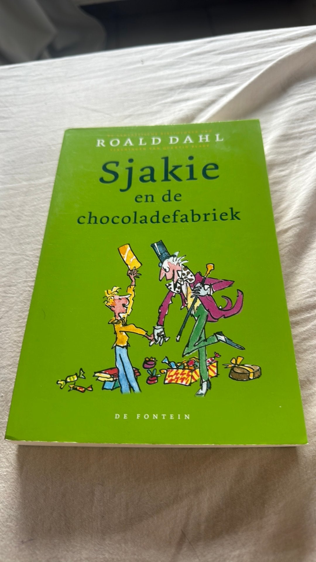 Roald Dahl - Sjakie en de chocoladefabriek, Enlèvement, Roald Dahl