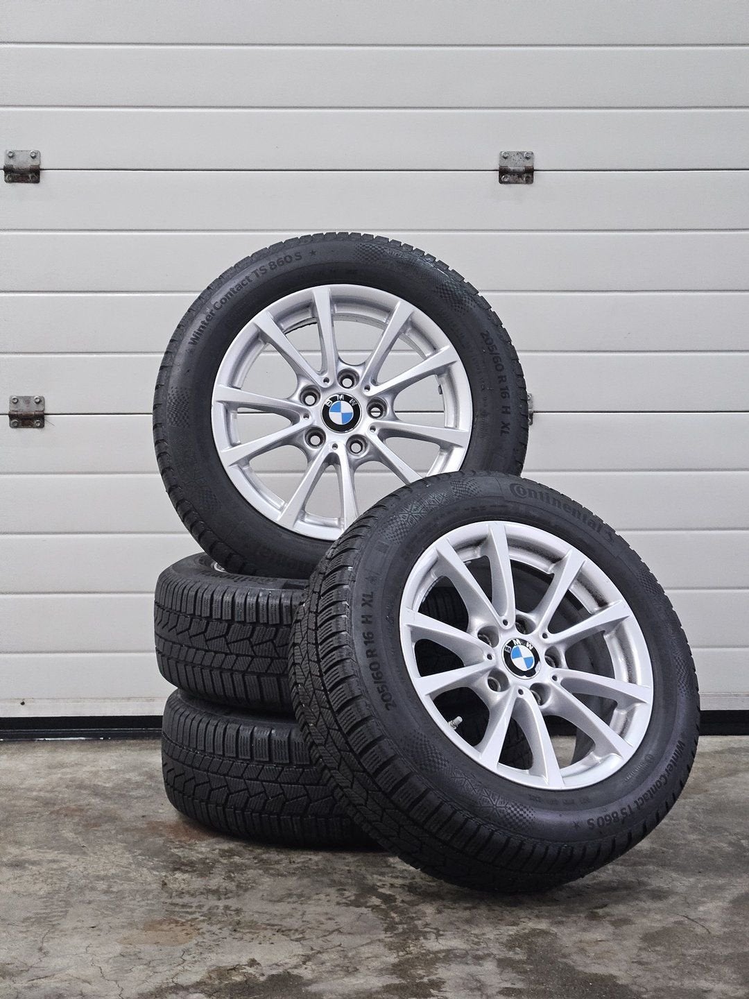 Bmw 3 Serie 16 inch Continental Winterbanden Orgineel, Gebruikt, -, Banden en Velgen, -