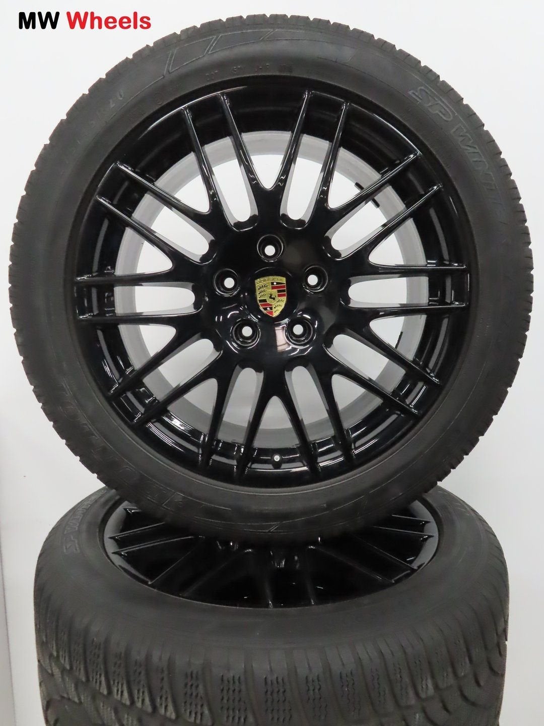 Originele Porsche Cayenne 20 inch Spyder velgen winterbanden, Pneus et Jantes, Pneus hiver, 275 mm, -
