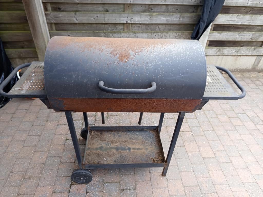 Houtskoolbarbecue, Tuin en Terras, Ophalen, Gebruikt