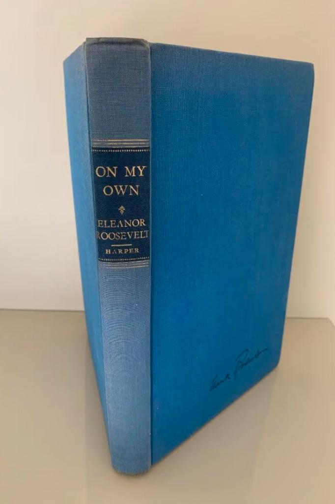 On my own, Eleanor Roosevelt, 1958, in perfect condition, Boeken, Biografieën, Ophalen of Verzenden, Gelezen