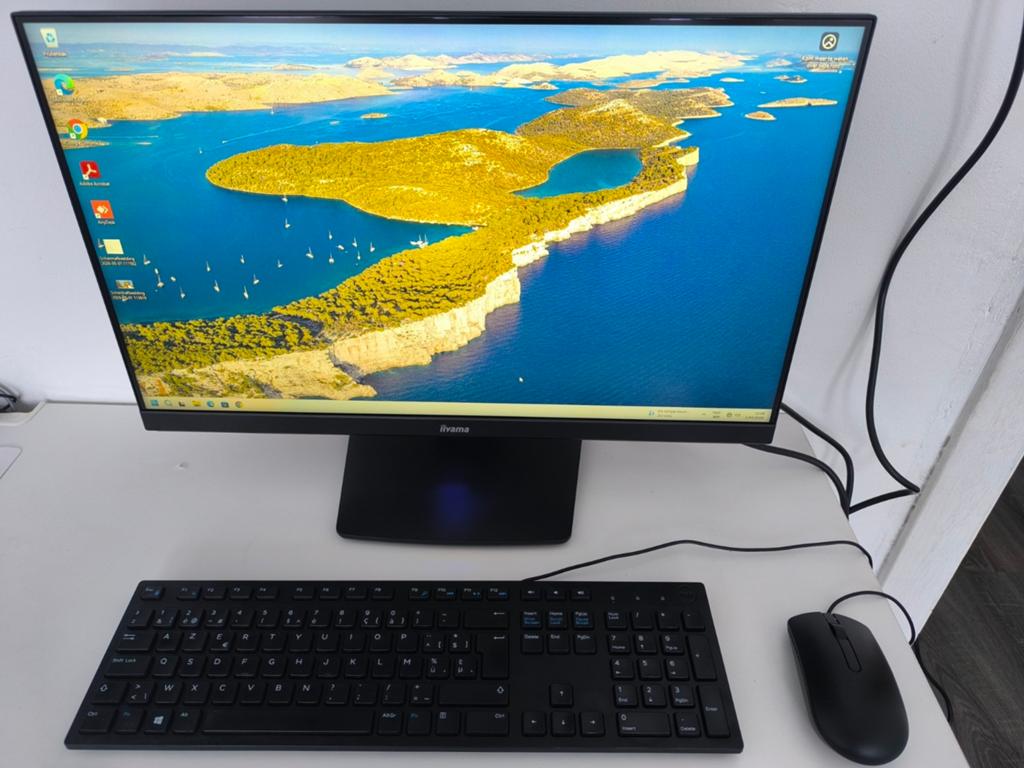 HP desktop I5 8ste generatie met Win 11 pro en office 2024 p, Computers en Software, Desktop Pc's, SSD, 16 GB, Ophalen