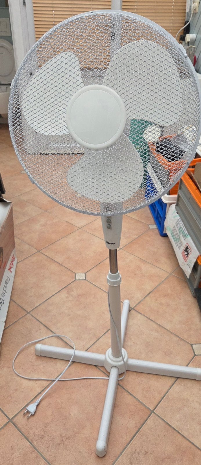 Staande ventilator van 40 cm als nieuw, Elektronische apparatuur, Ophalen