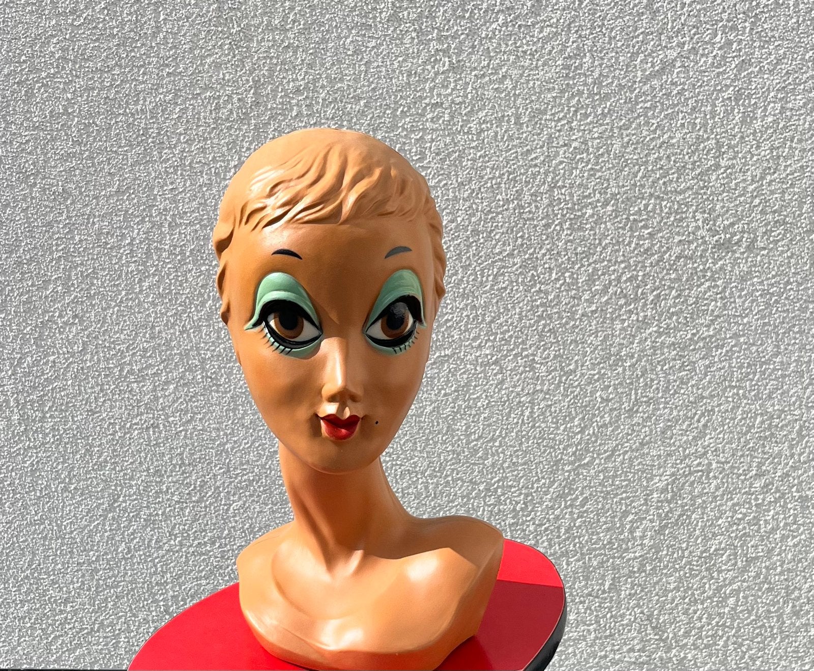 Twiggy mannequin hoofd, Ophalen of Verzenden, Zo goed als nieuw