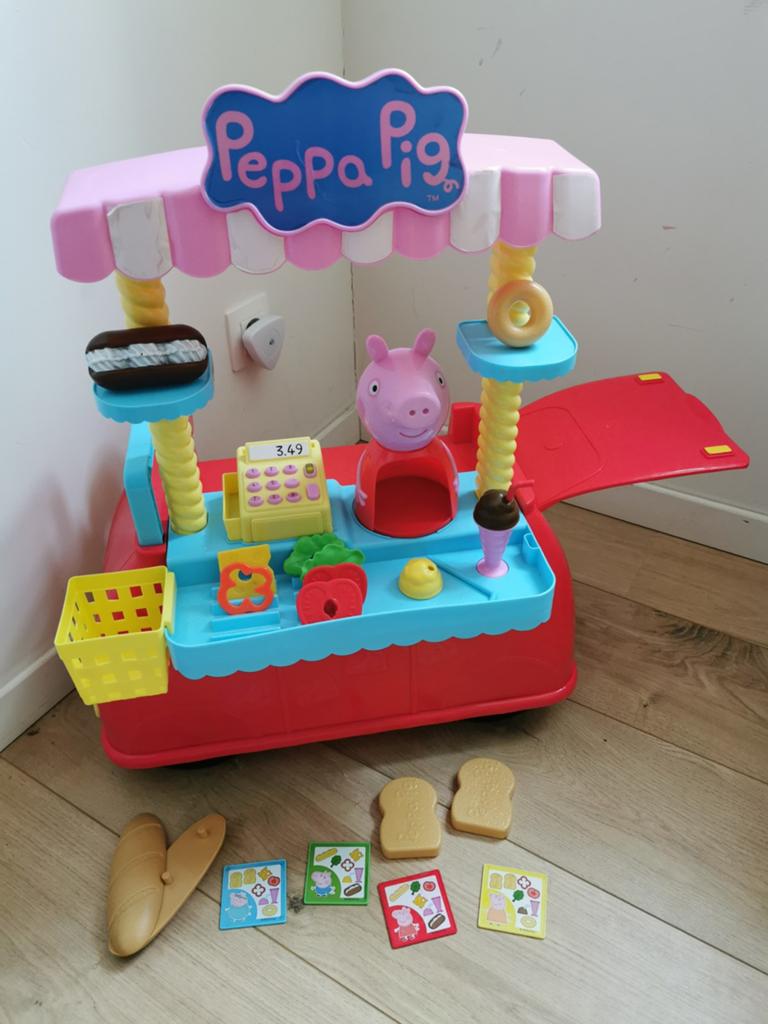 Peppa's Deli Cart, Ophalen