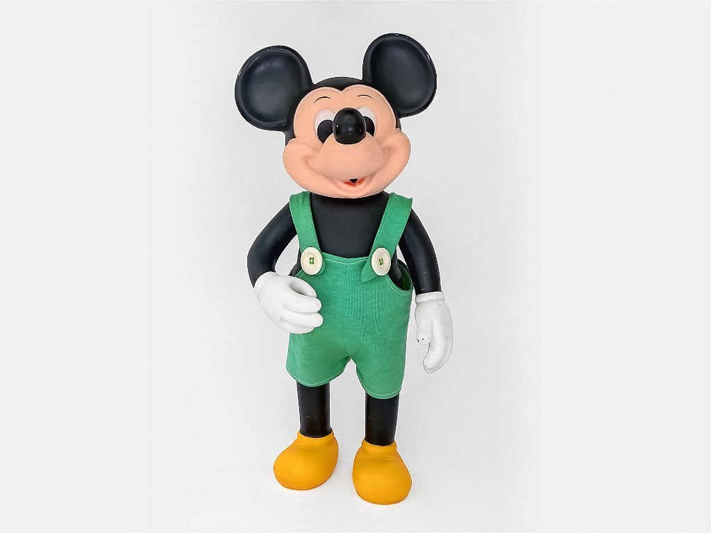 Mickey Mouse 1977, Verzamelen, Disney, Ophalen of Verzenden, Mickey Mouse, Gebruikt, Beeldje of Figuurtje