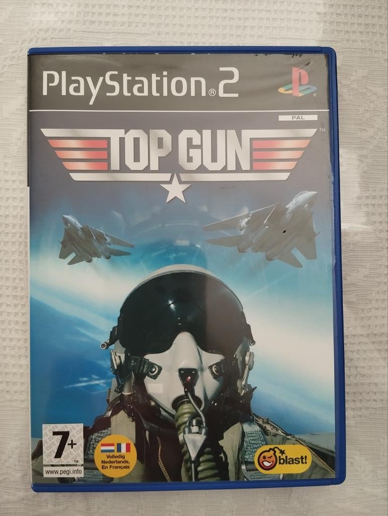 Playstation 2 game TOP GUN/12+, Ophalen of Verzenden, Zo goed als nieuw, Avontuur en Actie, Vanaf 7 jaar