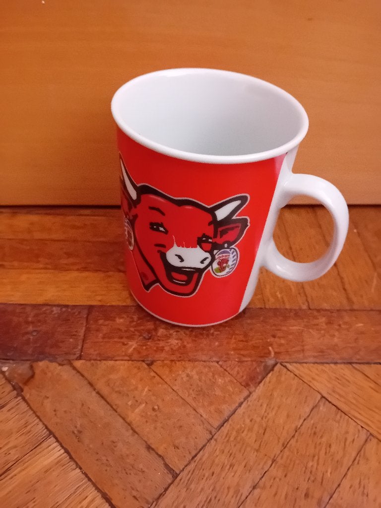 Tasse mug Vache qui rit neuf, Collections, Enlèvement