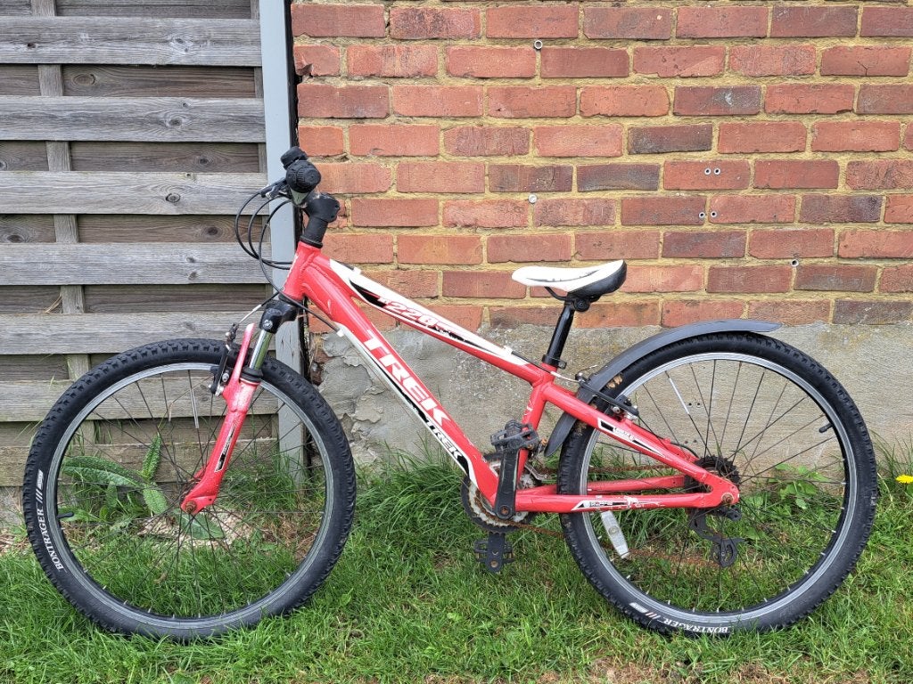 Kinderfiets trek, Fietsen en Brommers, Ophalen, Gebruikt