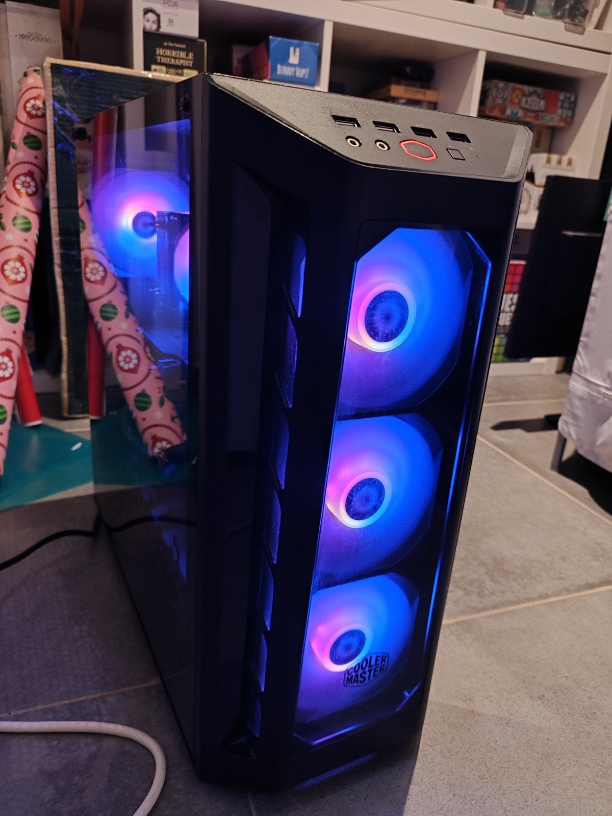 RGB budget gaming pc (i5-9500, 16gb ram, gtx1060), Ophalen, 16 GB, Gaming, HDD