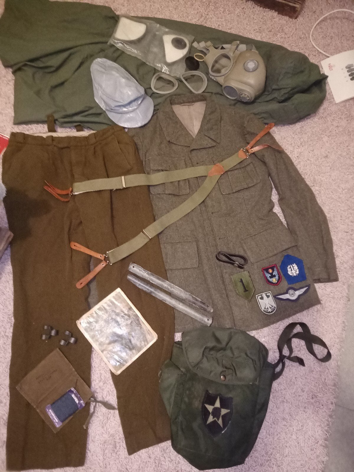 Lot militaria, Verzamelen, Militaria | Algemeen, Ophalen of Verzenden