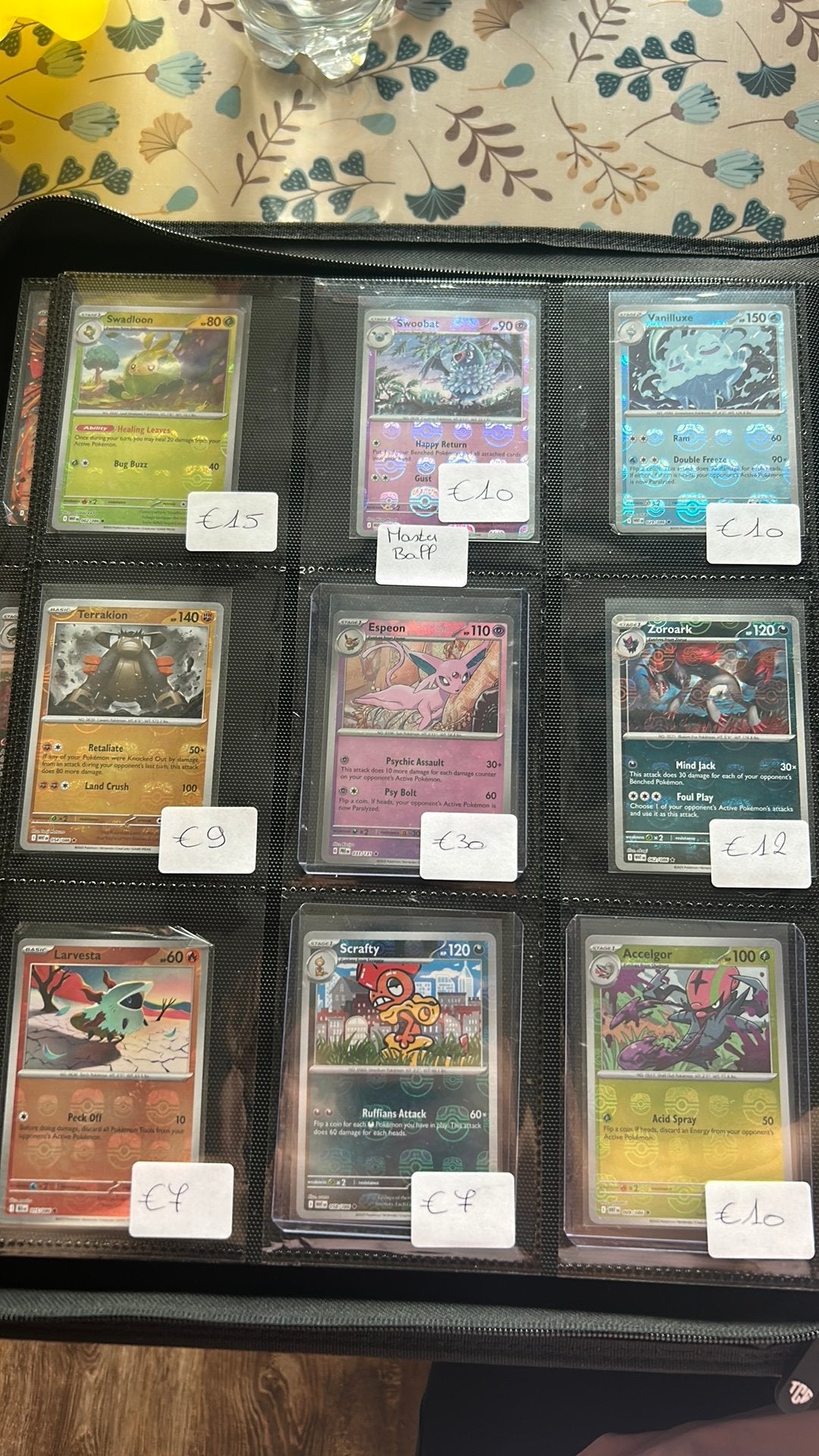 Master ball kaarten pokemon, Hobby en Vrije tijd, Ophalen of Verzenden, Zo goed als nieuw