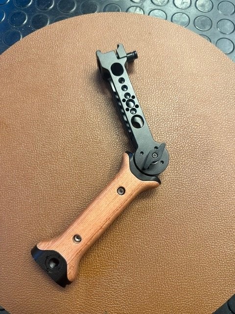 ergonomische SmallRig houten handgreep snelkoppeling (NATO), Ophalen of Verzenden, Zo goed als nieuw, Eenpoot, Smallrig