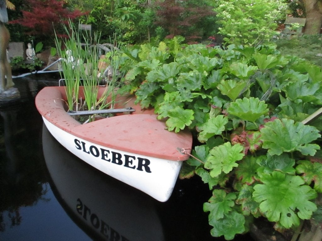 boot voor op vijver of waterplas, Ophalen, Gebruikt
