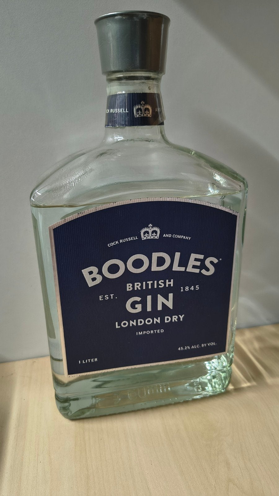 Gin, Ophalen