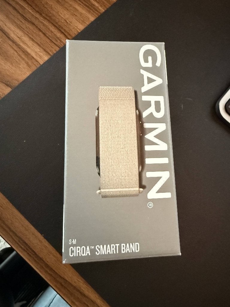 Garmin Cirqa Beige - Ongebruikt, Ophalen, Nieuw, Garmin cirqa smartband