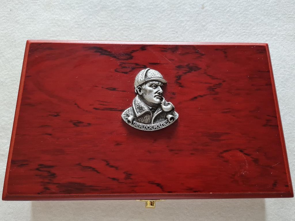 sommelier koffertje- houten  koffer met 5 wijngereedschappen, Enlèvement ou Envoi
