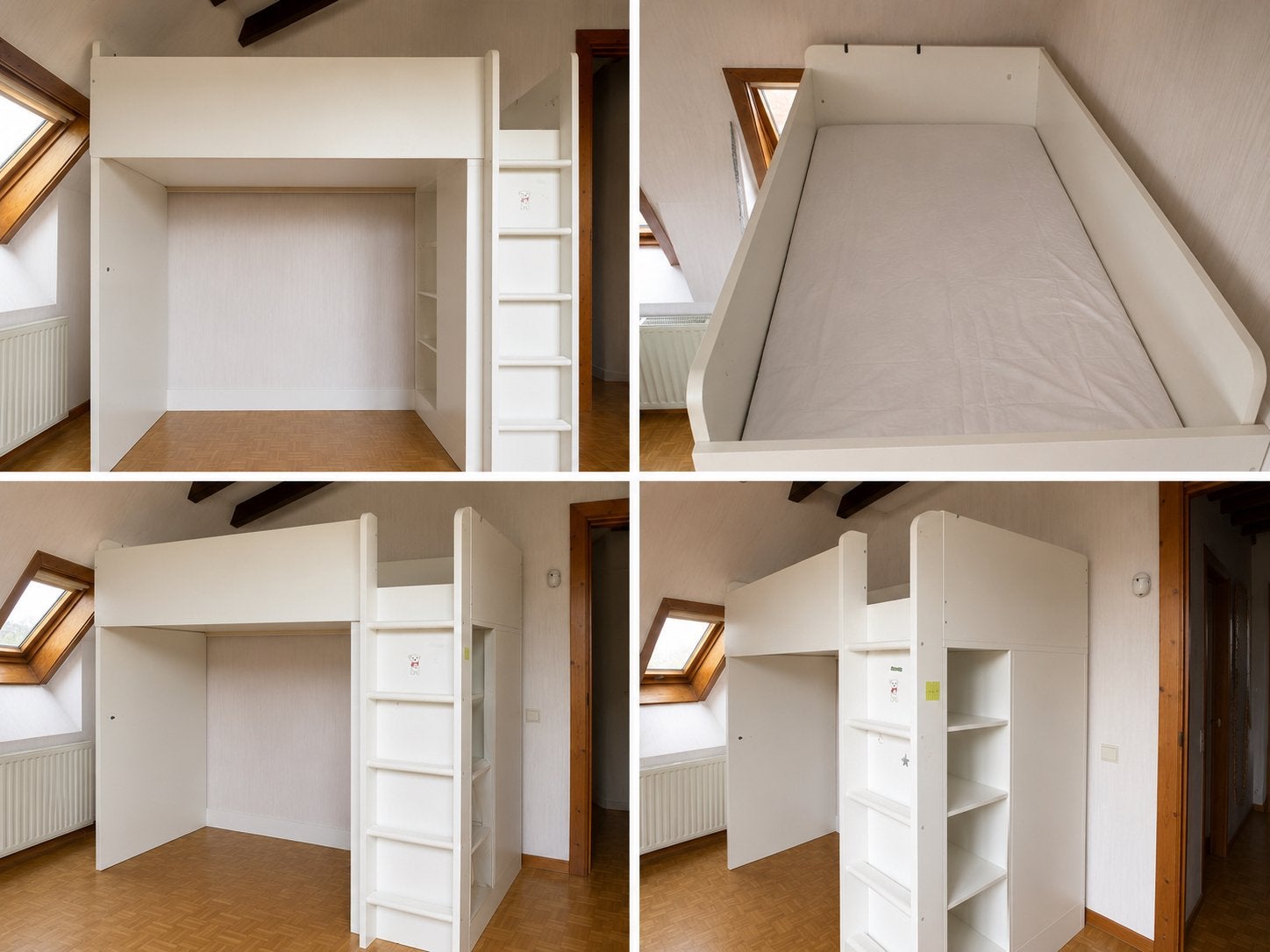 Lit ikea smastad, Maison & Meubles, Chambre à coucher | Lits superposés & Lits mezzanines, Utilisé, Lit mezzanine, 200 cm, Enlèvement