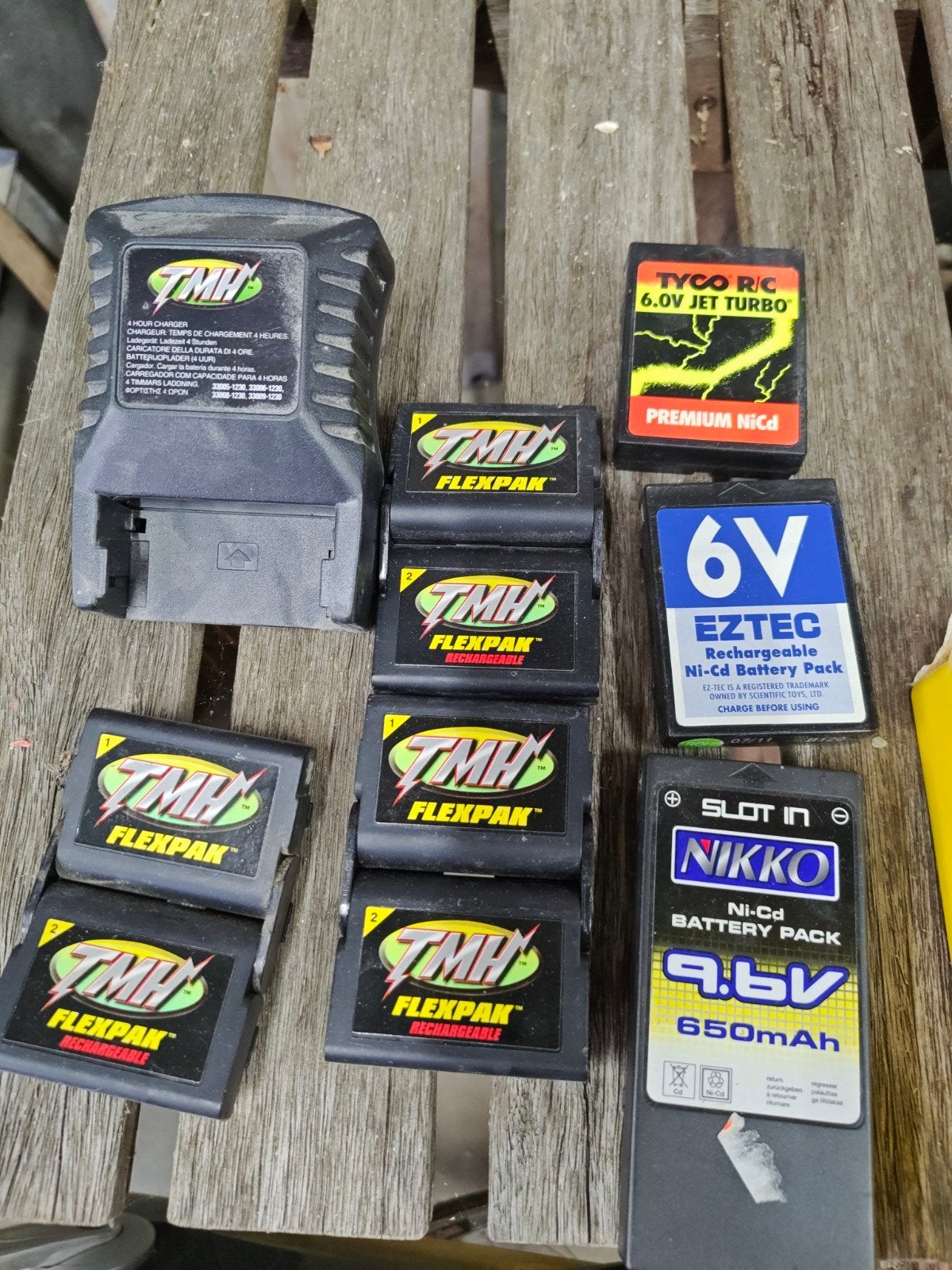 tmh charger en batterijen, Ophalen