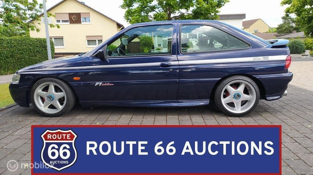Ford Escort F1 edition | 1996 | Route 66 Auctions, Zwart, Bedrijf, Handgeschakeld, Overige carrosserie