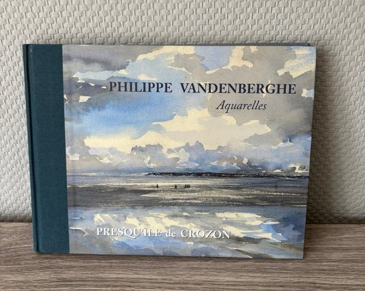 Boek Presqu’Île - Aquarelles van Philippe Vandenberghe, Boeken, Ophalen of Verzenden, Zo goed als nieuw