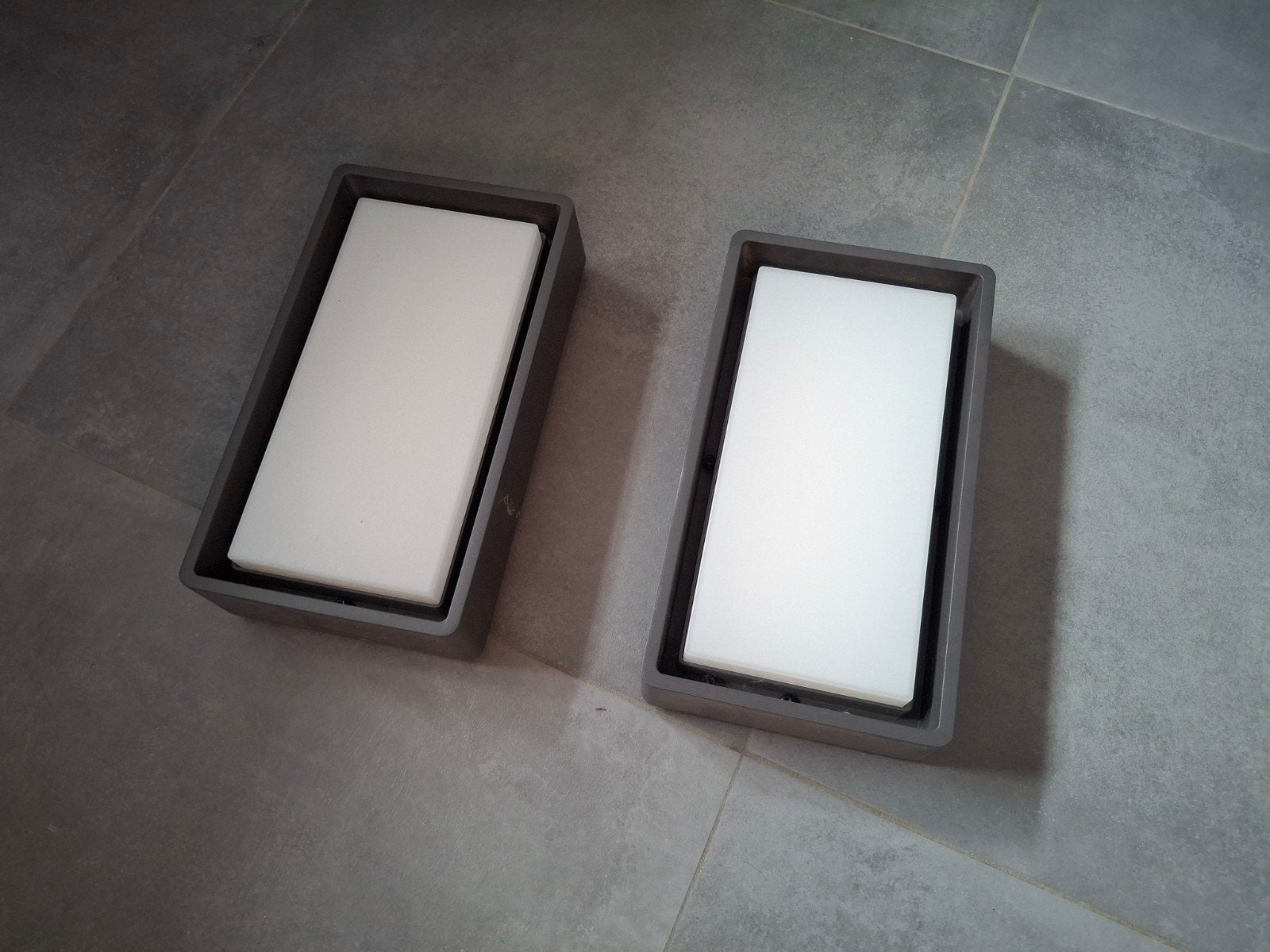 Sg lighting buitenverlichting 605561, Gebruikt, Minder dan 50 watt, Wandlamp, Aluminium