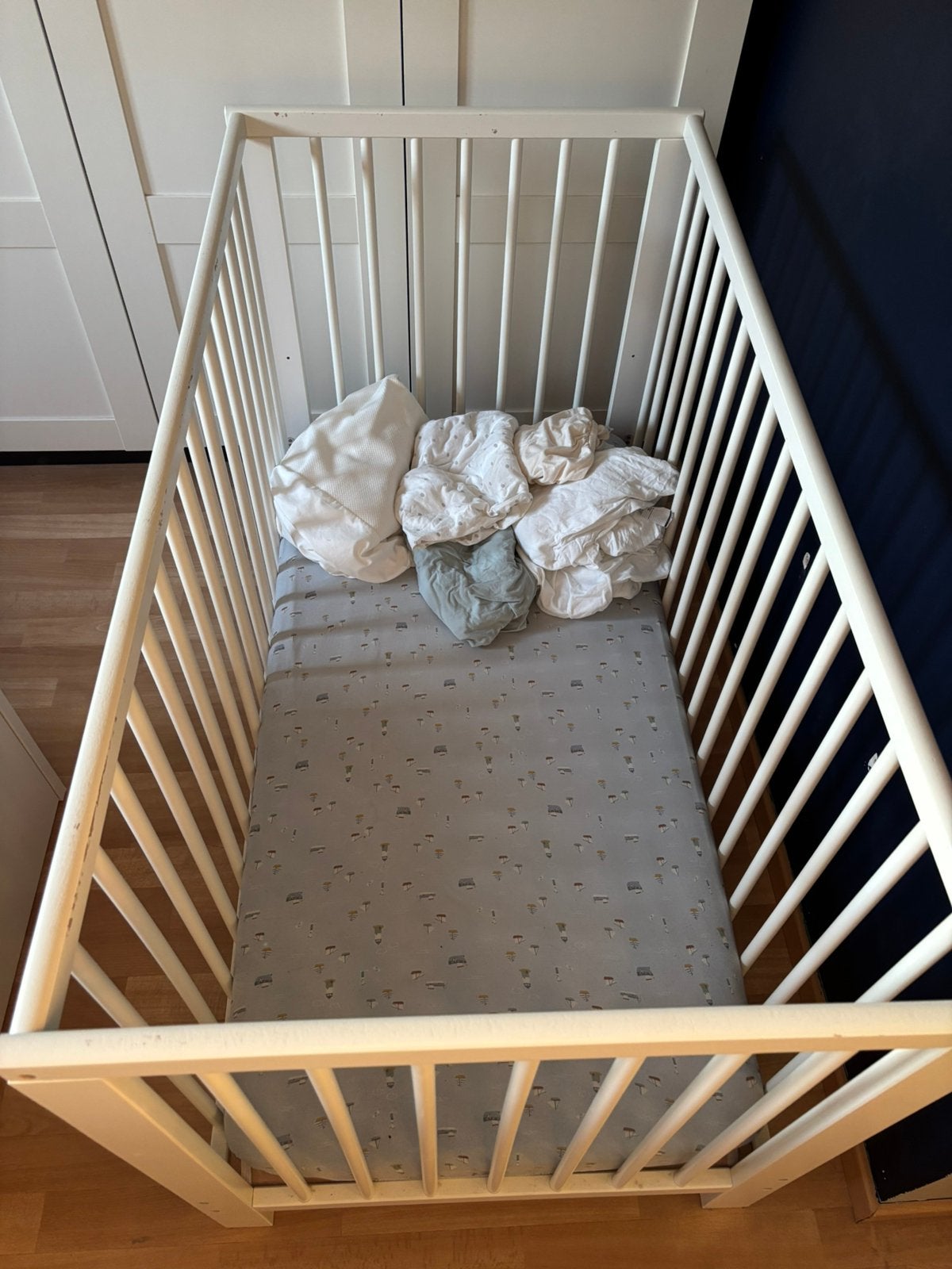 Baby bed met lakens, Matelas, Moins de 70 cm, Enlèvement, Utilisé