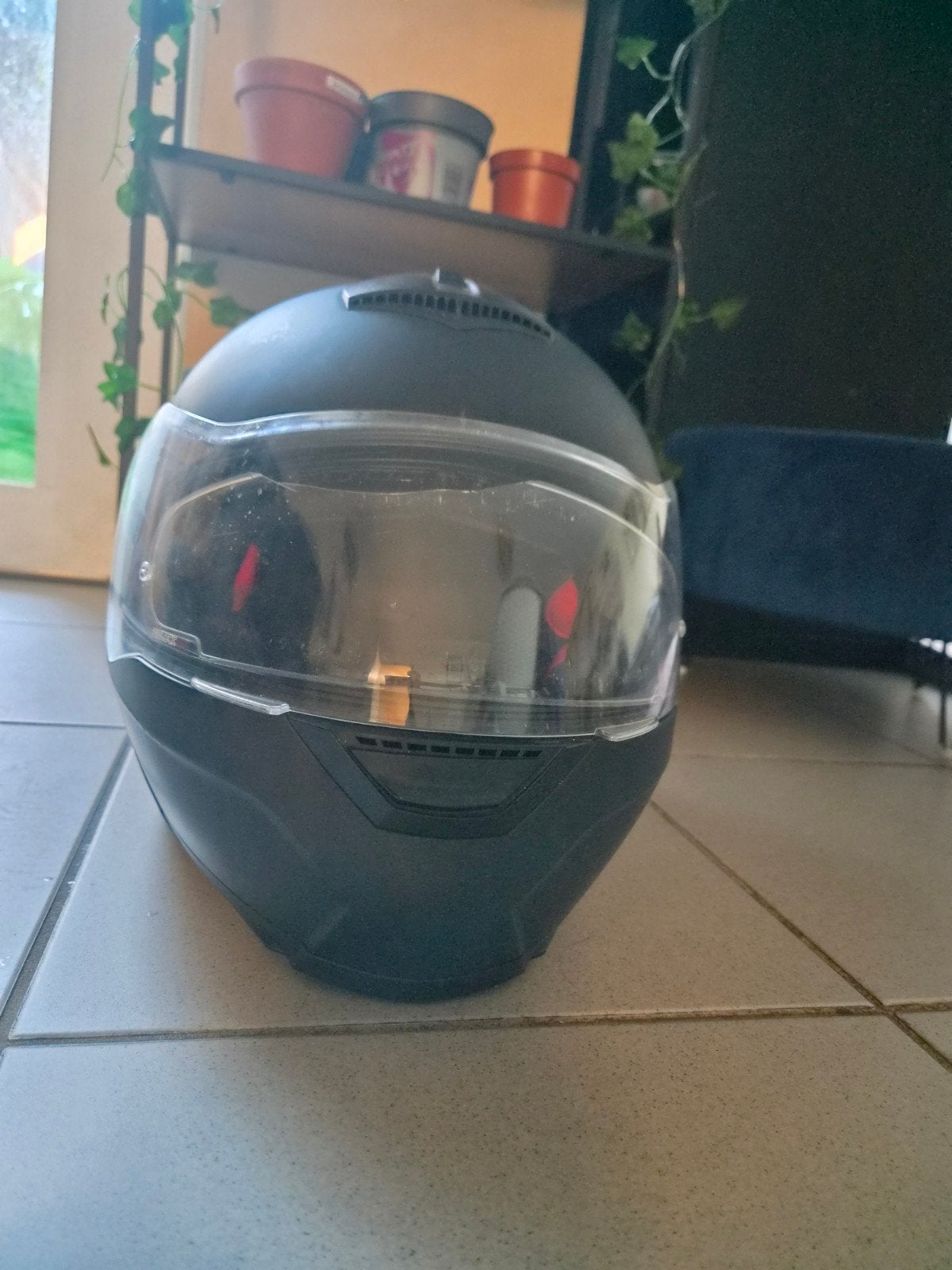 MT Helmets integraalhelm inclusief opberghoes., Enlèvement, Utilisé, Extra large ou plus grand, MT helmet